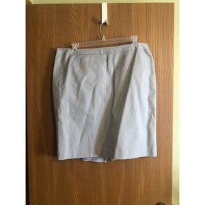 Womens skirt pencil gray Size 18 Liz Claiborne